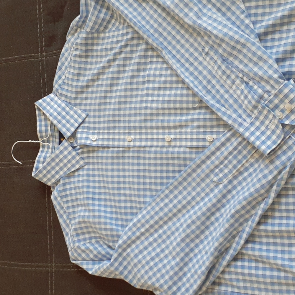 Bundle any 3 items for $20****Men's Size L long sleeve dress shirt